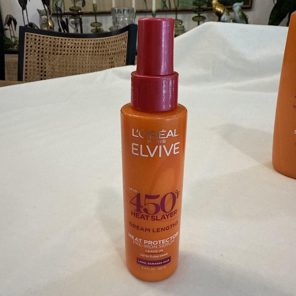 L'Oreal Paris Elvive Dream Lengths Shampoo & Conditioner , Heat Spray & Mask Kit - Picture 2 of 4